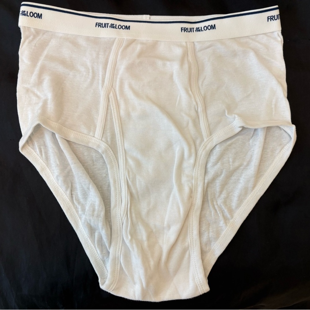Fruit of the Loom Men's White Brief